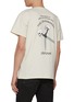 Back View - Click To Enlarge - DENHAM - Love Fades Cotton T-shirt