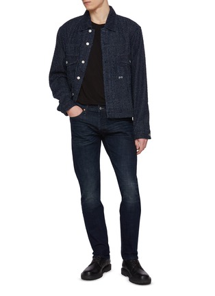 Figure View - Click To Enlarge - DENHAM - Razor DOB Slim Jeans