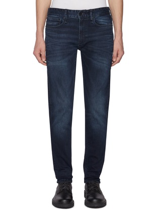 Main View - Click To Enlarge - DENHAM - Bolt Free Move Dark Wash Skinny Jeans