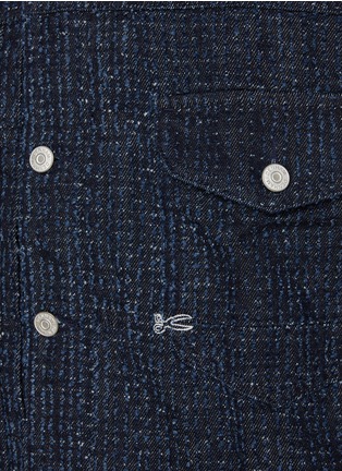  - DENHAM - Chester Denim Bouclé Jacket