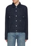 Main View - Click To Enlarge - DENHAM - Chester Denim Bouclé Jacket