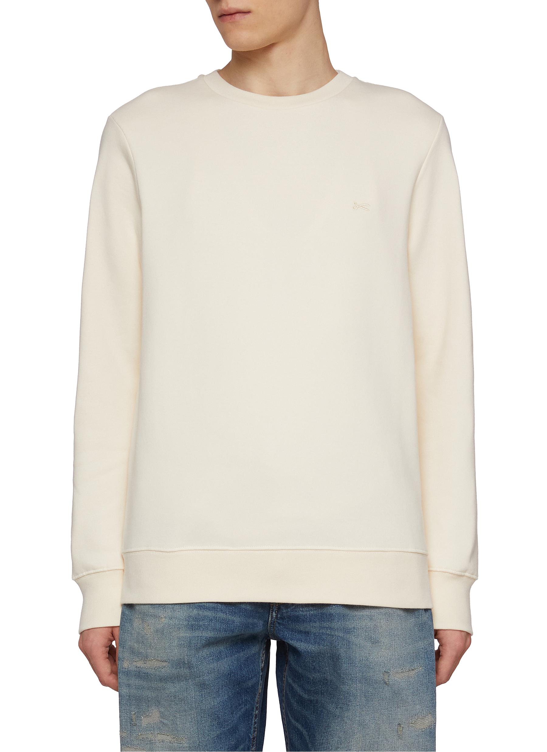 Scissor Embroidered Sweatshirt