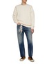 Figure View - Click To Enlarge - DENHAM - Scissor Embroidered Sweatshirt