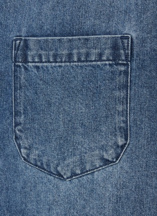  - DENHAM - Noah Medium Stone Washed Denim Shirt