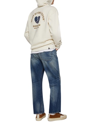 Figure View - Click To Enlarge - DENHAM - Wear Better Box Cotton Hoodie