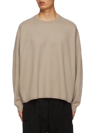 Main View - Click To Enlarge - STUDIO NICHOLSON - Crewneck Wool Knit Sweater