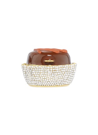 Main View - Click To Enlarge - JUDITH LEIBER - Bonbon Miniature Milk Chocolate Pillbox
