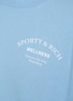  - SPORTY & RICH - Wellness Studio Cropped Cotton Crewneck Sweatshirt