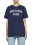 Main View - Click To Enlarge - SPORTY & RICH - Wellness Club Flocked Cotton T-shirt