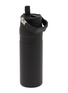 Detail View - Click To Enlarge - STANLEY - The IceFlow™ Flip Straw Lid Bottle 24 oz —  Black 2.0