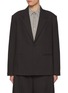 Main View - Click To Enlarge - STUDIO NICHOLSON - Oversized Notch Lapel Blazer