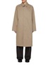 Main View - Click To Enlarge - STUDIO NICHOLSON - Hidden Placket Cotton Blend Car Coat