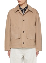 STUDIO NICHOLSON | Garment Dye Workwear Jacket | Men | Lane Crawford