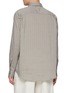 Back View - Click To Enlarge - STUDIO NICHOLSON - Boxy Point Collar Striped Shirt