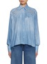 Main View - Click To Enlarge - ERMANNO SCERVINO - Cut-Out Lace Insert Shirt