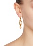 Figure View - Click To Enlarge - MISSOMA - Molten Ovate Triple Link Drop Earrings