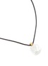 Detail View - Click To Enlarge - MISSOMA - 18K Recycled Gold Vermeil Pearl Pendant Cord Necklace