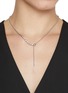 Figure View - Click To Enlarge - MISSOMA - Beaded Stone Slider Lariat Necklace