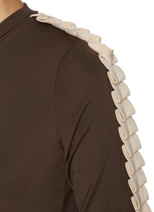  - JW ANDERSON - Pleated Trim Long Sleeve T-shirt