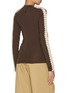 Back View - Click To Enlarge - JW ANDERSON - Pleated Trim Long Sleeve T-shirt