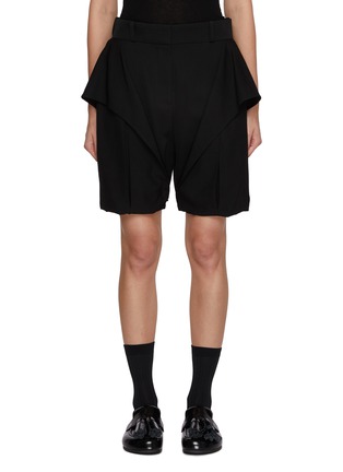 Main View - Click To Enlarge - JW ANDERSON - Sculptural Wool Shorts