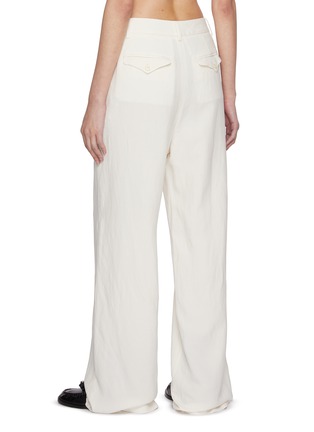 Back View - Click To Enlarge - BARENA - Wide Leg Pants