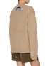 Back View - Click To Enlarge - JW ANDERSON - Rosette Patch Pocket Wool Cardigan