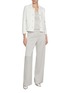 Figure View - Click To Enlarge - ST. JOHN - Collared Stretch Knit Jacket