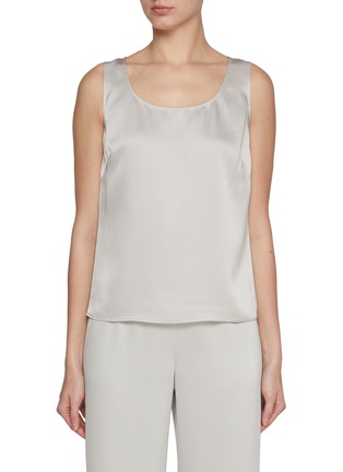 Main View - Click To Enlarge - ST. JOHN - Scoop Neck Tank Top