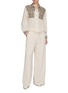 Figure View - Click To Enlarge - ST. JOHN - Crepe Wide Leg Pants