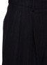  - TONYWACK - Double Pleate Wide Leg Wool Trousers