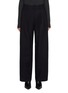 Main View - Click To Enlarge - TONYWACK - Double Pleate Wide Leg Wool Trousers