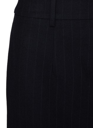  - TONYWACK - Striped Wool Long Pencil Skirt