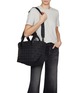 Front View - Click To Enlarge - VEE COLLECTIVE - Small Vee Tote Bag