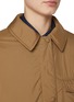 Detail View - Click To Enlarge - YVES SALOMON - Hooded Padded Shirt Jacket