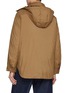 Back View - Click To Enlarge - YVES SALOMON - Hooded Padded Shirt Jacket