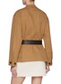 Back View - Click To Enlarge - YVES SALOMON - Belted Saharian Jacket