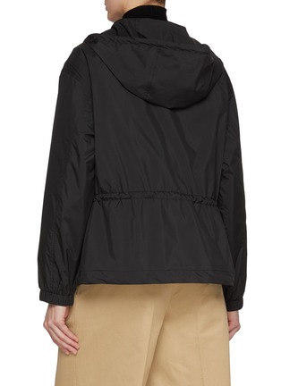 Back View - Click To Enlarge - YVES SALOMON - 2-in-1 Taffeta Short Parka Jacket