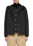 Main View - Click To Enlarge - YVES SALOMON - 2-in-1 Taffeta Short Parka Jacket