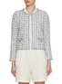 Main View - Click To Enlarge - CRUSH COLLECTION - Houndstooth Bouclé Jacket