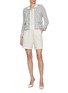 Figure View - Click To Enlarge - CRUSH COLLECTION - Houndstooth Bouclé Jacket