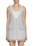 Main View - Click To Enlarge - CRUSH COLLECTION - Houndstooth Knit Dress