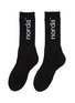 Main View - Click To Enlarge - NORDA - Graphic Lines Socks