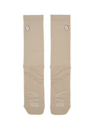 Main View - Click To Enlarge - NORDA - Graphic Lines Socks