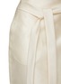  - GIA STUDIOS - Wrapped Front Silk Midi Skirt