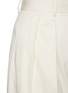  - GIA STUDIOS - Pleated Front Cotton Blend Wide Leg Pants