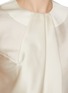  - GIA STUDIOS - Front Sash Silk Blouse