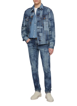 Figure View - Click To Enlarge - WASHI - Vintage Washed Denim Shirt