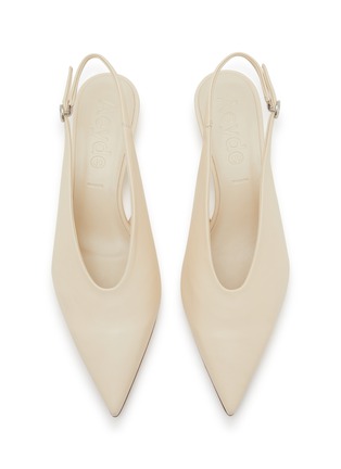 Detail View - Click To Enlarge - AEYDE - Oti 30 Leahter Slingback Pumps