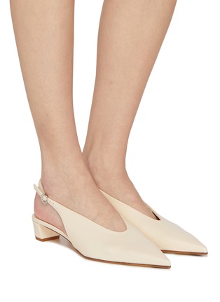 Figure View - Click To Enlarge - AEYDE - Oti 30 Leahter Slingback Pumps